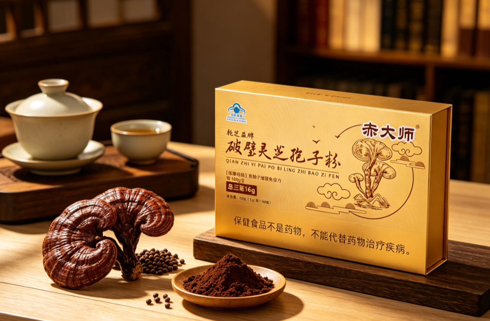 灵芝孢子粉选购调研:解读有机认证与破壁指标,记录赤大师产品检测相关数据